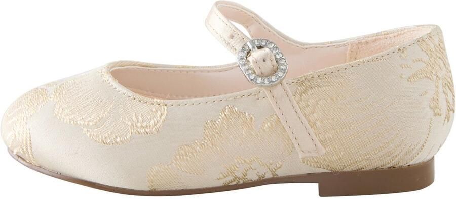 Next Meisjes Mary Jane-schoenen bloemenmeisje speciale gelegenheid Goud