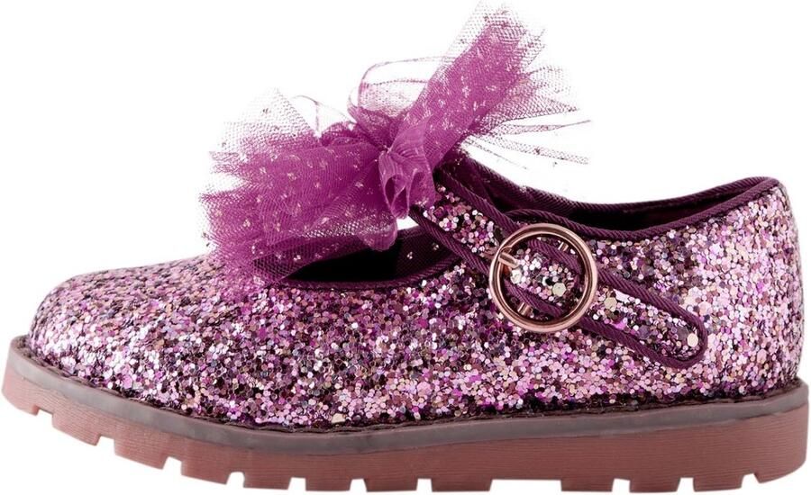Next Meisjes Mary Jane-schoenen met dikke strik en brede pasvorm (G) Rood