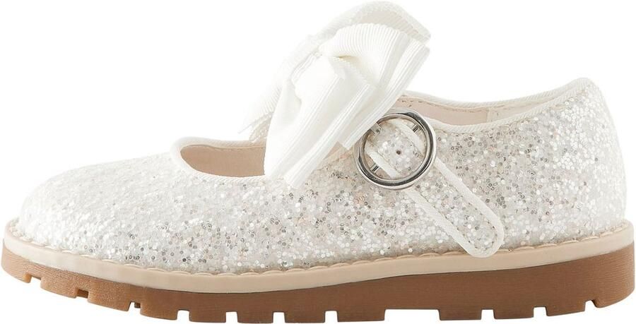 Next Meisjes Mary Jane-schoenen met dikke strik Wit