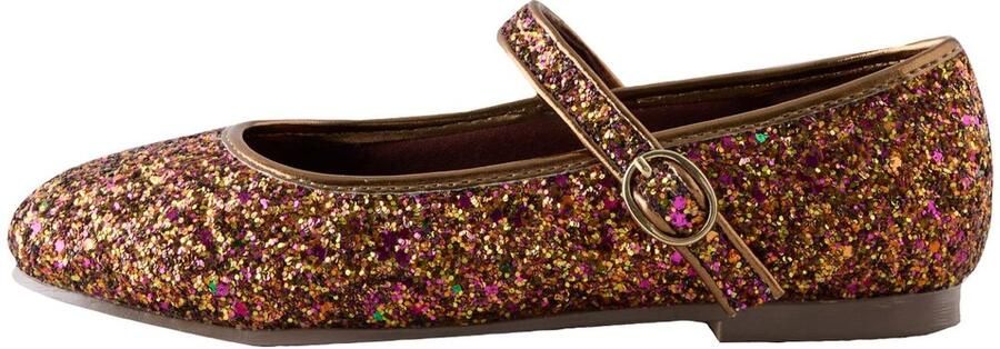 Next Meisjes Mary Jane-schoenen met klittenbandsluiting Goud