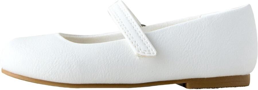 Next Meisjes Mary Jane-schoenen met klittenbandsluiting voor speciale gelegenheden brede pasvorm (G) Wit