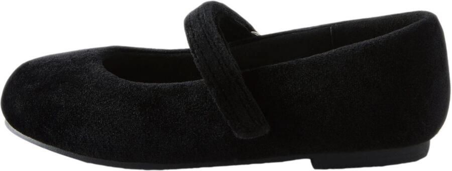 Next Meisjes Mary Jane-schoenen met klittenbandsluiting voor speciale gelegenheden brede pasvorm (G) Zwart