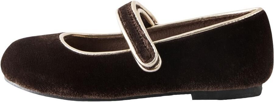 Next Meisjes Mary Jane-schoenen met klittenbandsluiting voor speciale gelegenheden Bruin
