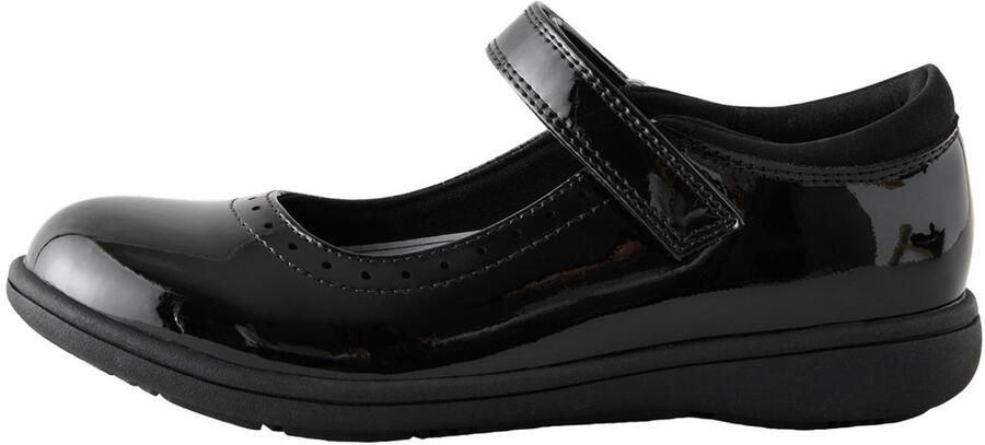 Next Meisjes Mary Jane-schoolschoenen met brogue-detail Zwart