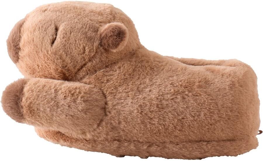 Next Meisjes Pantoffels met 3D-print Bruin