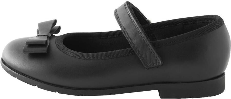 Next Meisjes School Leren Mary Jane-schoenen met strik Zwart