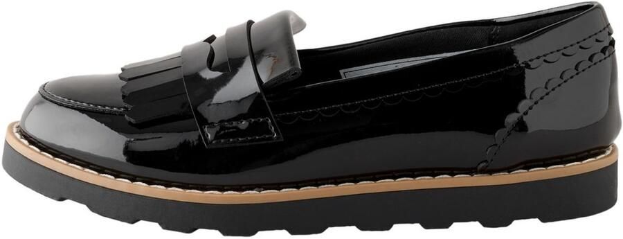 Next Meisjes Schoolschoenen met franjes Zwart