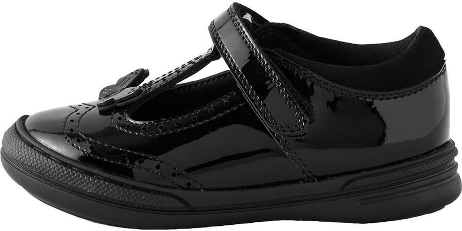 Next Meisjes Schoolschoenen met vlinder en T-vormig bandje Zwart