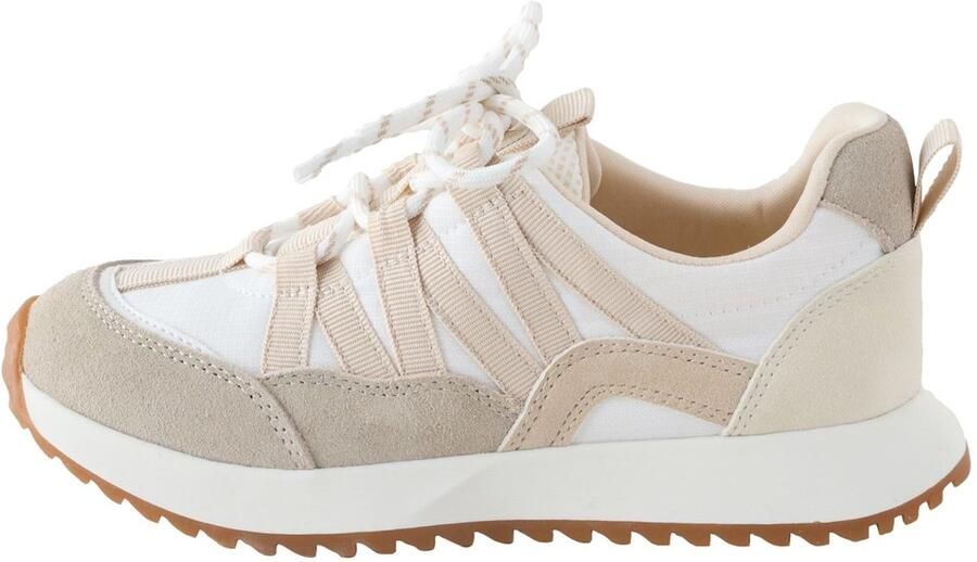 Next Meisjes Sneaker met veters Naturel