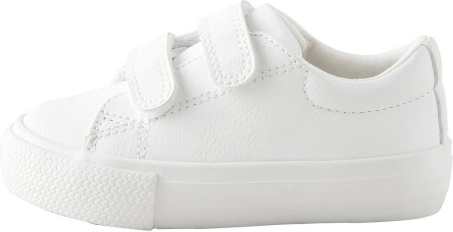 Next Meisjes Sneakers met dikke zool en klittenbandsluiting Wit
