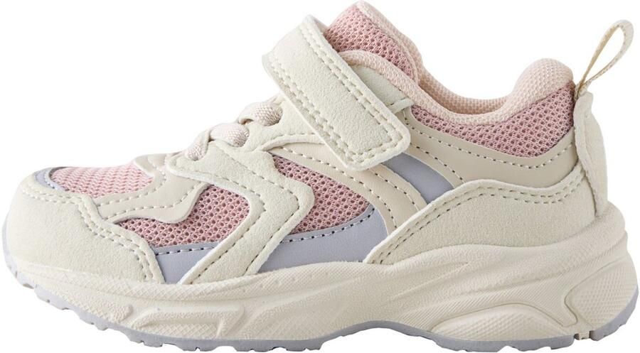 Next Meisjes Sneakers met klittenbandsluiting en elastische veters Roze