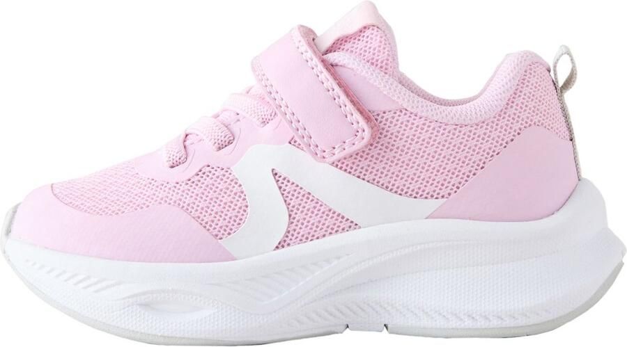 Next Meisjes Sneakers met klittenbandsluiting en elastische veters Roze