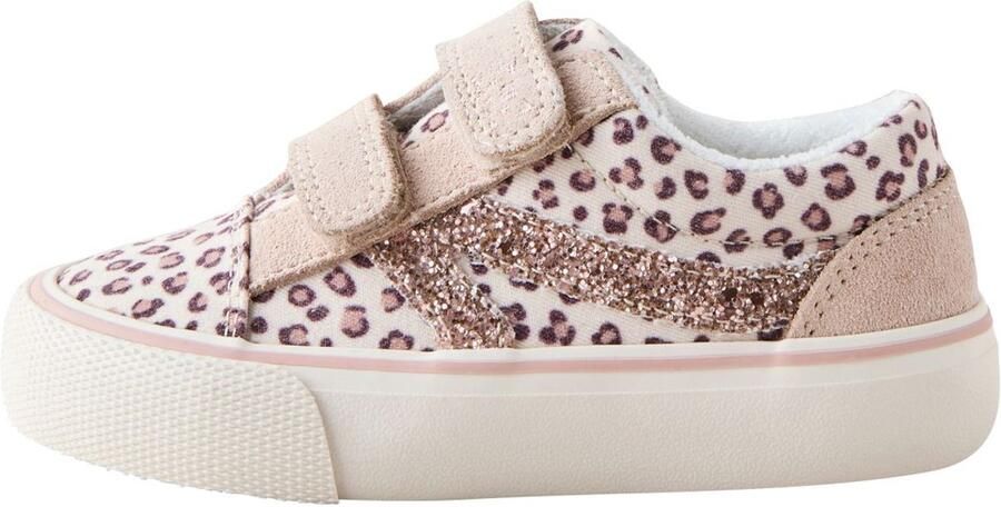 Next Meisjes Sneakers met klittenbandsluiting en brede pasvorm (G) Bruin
