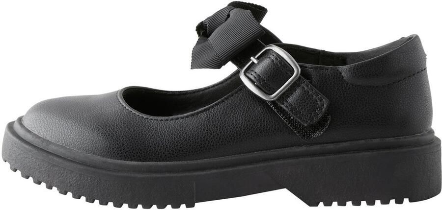 Next Meisjes Stoere Mary Jane-schoenen met strik voor school Zwart
