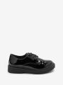 Next Meisjes Stoere schoolschoenen met vetersluiting Zwart - Zwart