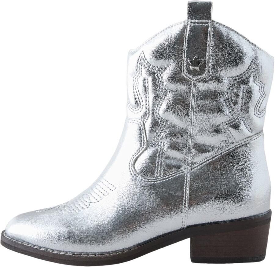 Next Meisjes Western enkellaarzen Zilver