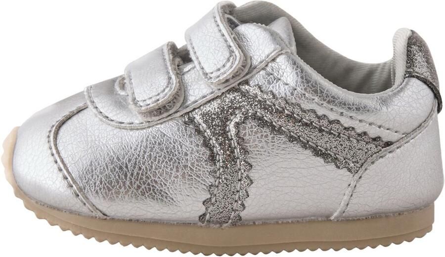 Next Pasgeboren unisex Babysneakers met klittenbandsluiting Metallic