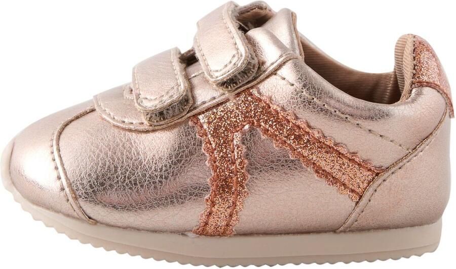 Next Pasgeboren unisex Babysneakers met klittenbandsluiting Metallic