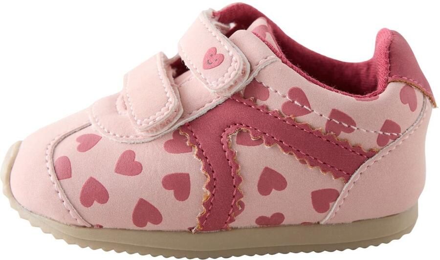 Next Pasgeboren unisex Babysneakers met klittenbandsluiting Roze