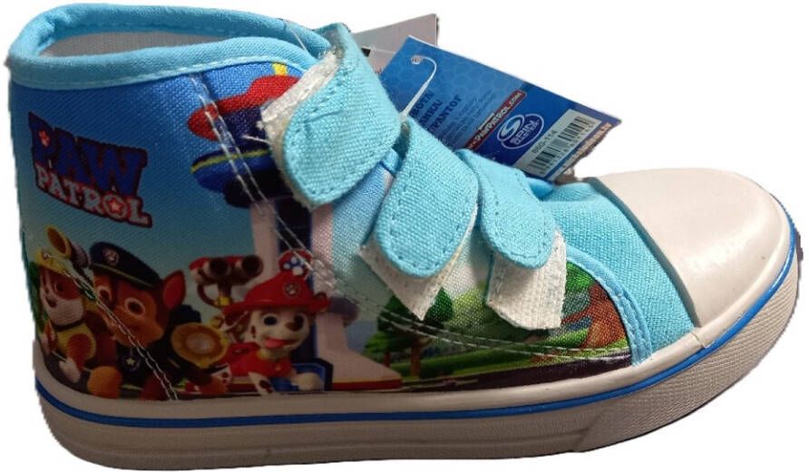 Nickelodeon Paw Patrol sneakers hoog blauw