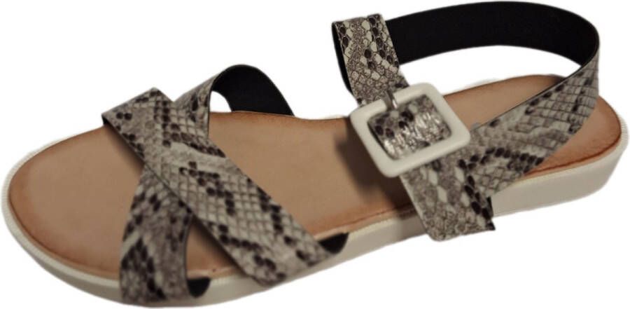 Nico SANDAL-WHITESNAKE-PU
