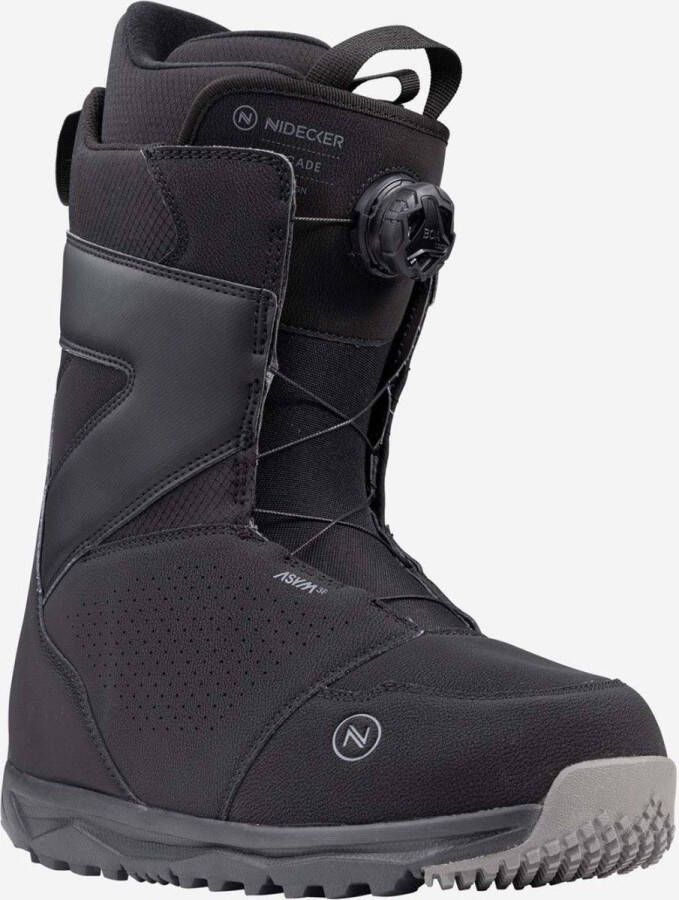 Nidecker cascade 24-26 black Softboots zwart