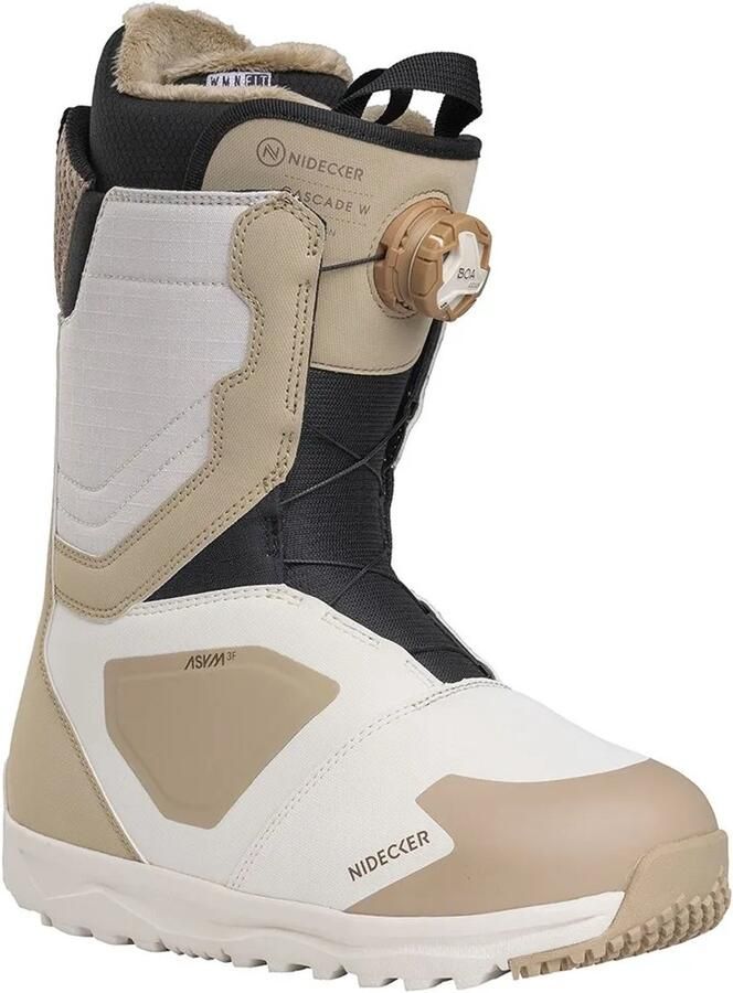 Nidecker Cascade Snowboardlaarzen Voor Dames Beige 23.5 Vrouw