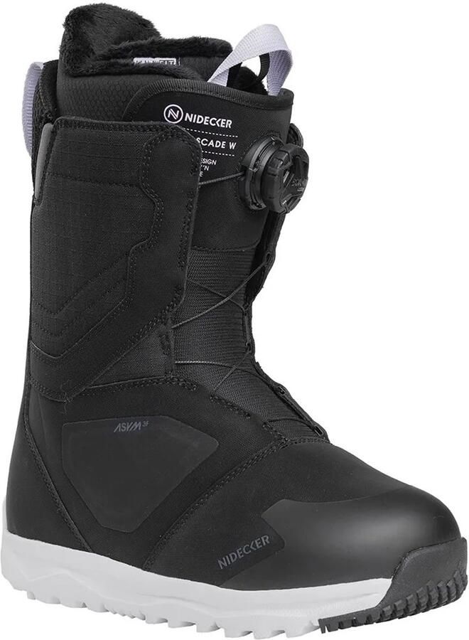 Nidecker Cascade Snowboardlaarzen Voor Dames Zwart 24.5 Vrouw