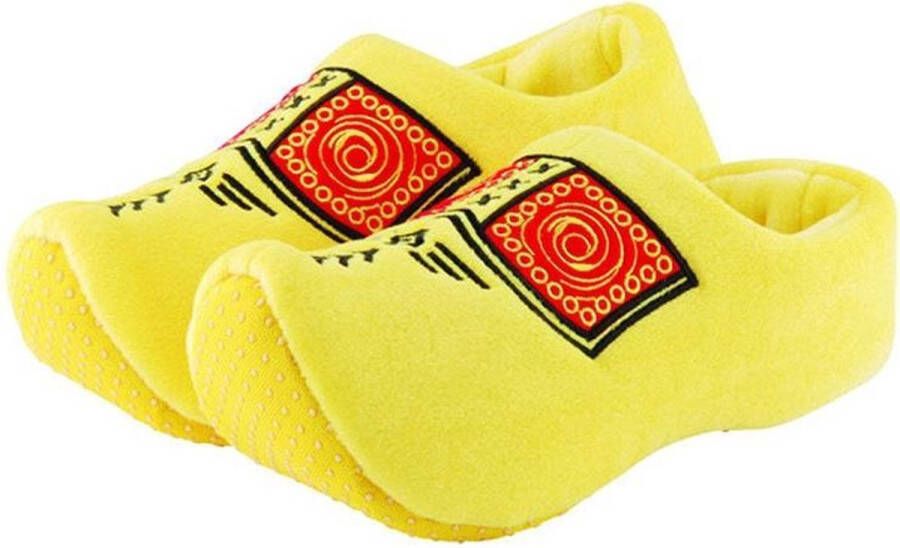Nijhuis Klomppantoffels geel Klompsloffen Gele sloffen voor en - Foto 2