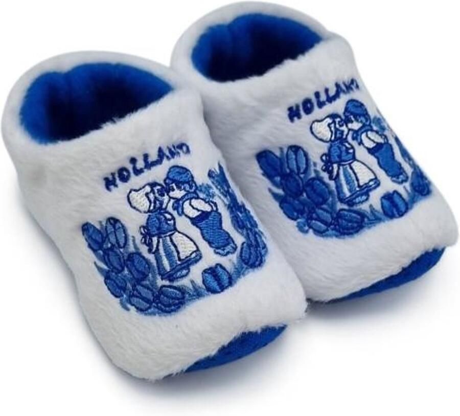 Nijhuis Babyslofjes Klompslofjes Wit Kuspaar Typisch Hollands Holland gift