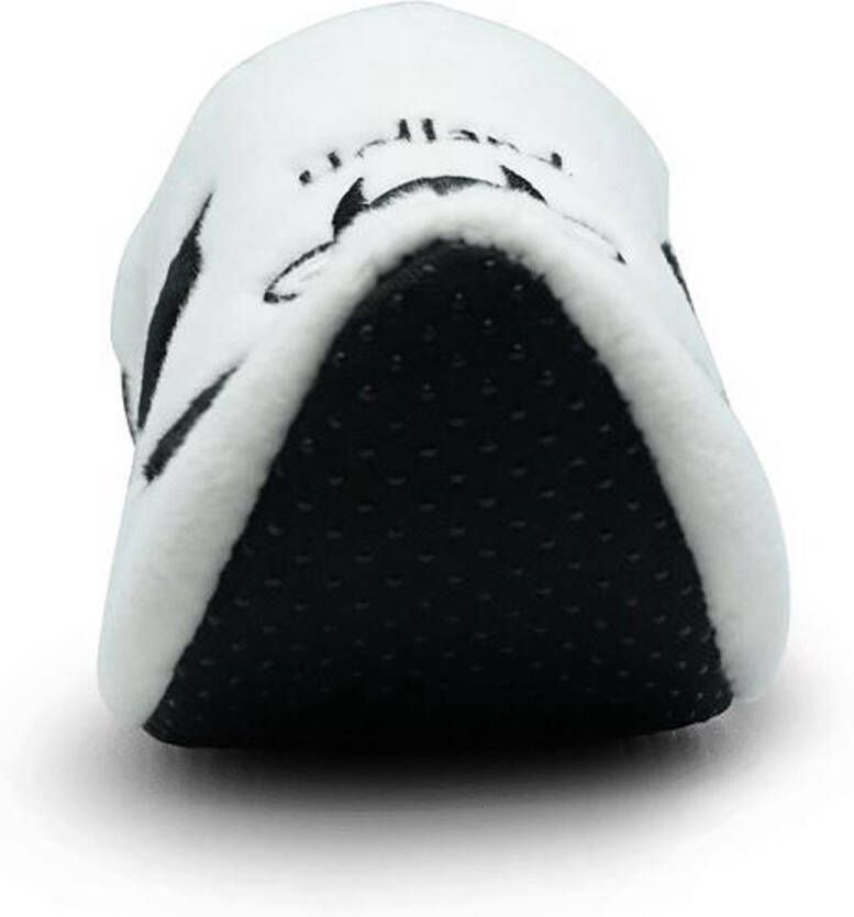 Nijhuis klomppantoffel zwart wit koe