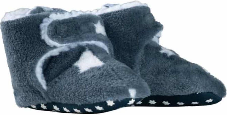 Nijntje fleece babyslofjes blauw sterren - Foto 2