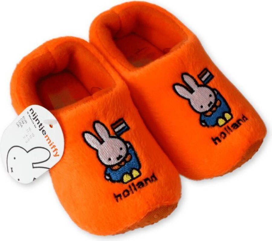 Nijntje klomppantoffels oranje