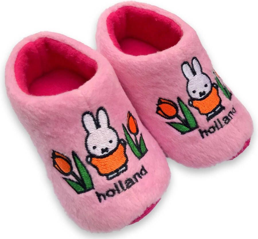 Mtday Klompsloffen Nijntje Klomppantoffel Tulpen Roze Leeftijd