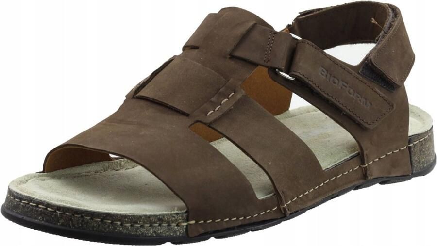 NIK Heren Sandalen Bruin Leer Comfort & Stijl