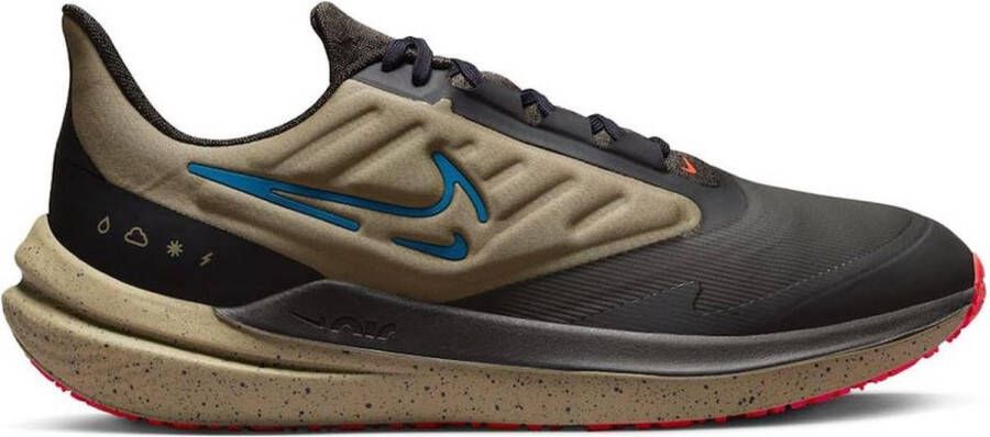 Nike Air Winflo 9 Shield Weerbestendige hardloopschoenen voor heren (straat) Bruin