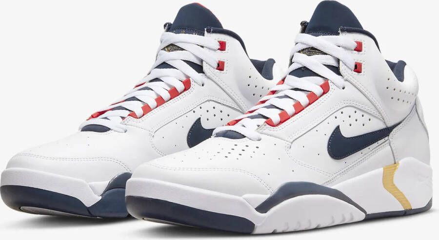 Nike Air Flight Lite Mid White Midnight Navy University Red Schoenmaat 38 1 2 Sneakers DJ2518 102