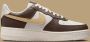 Nike Damesschoenen Air Force 1 '07 Phantom Ironstone Sesame- Dames Phantom Ironstone Sesame - Thumbnail 4