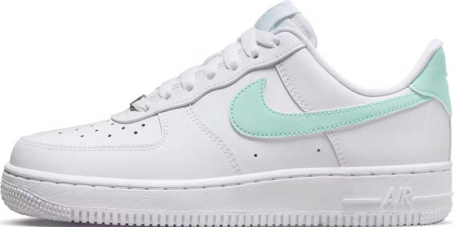 Nike Air Force 1' 07 Dames Sneakers Wit Licht Groen