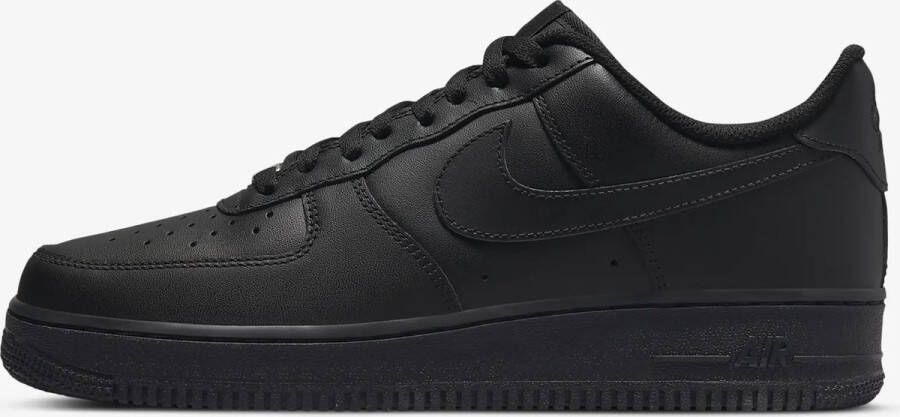 Nike Air Force 1 '07 Heren Sneakers Black Black