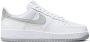 Nike Air Force 1 '07 1 Schoenen white lt smoke grey white maat: 40.5 beschikbare maaten:41 42.5 40 43 44.5 45 46 40.5 - Thumbnail 1