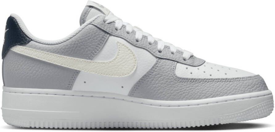 Nike Air Force 1 '07 Wolf Grey White Armoury Navy Sail- Wolf Grey White Armoury Navy Sail
