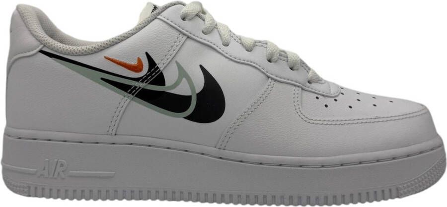 Nike Air Force 1 '07 Low Multi Swoosh White Black FN7807-100