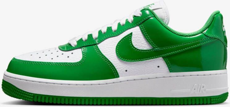 Nike Air Force 1 '07 Low Patent Green White Sneakers Unisex
