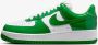 Nike Air Force 1 '07 Low Patent Green White Sneakers Unisex - Thumbnail 1