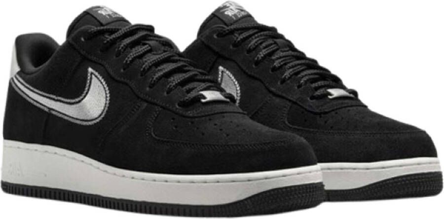 Nike Air Force 1 07 LV8 Sail Embroidered Swoosh Black