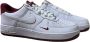 Nike Air Force 1 '07 LV8 White Team Red Sneakers Unisex Wit Rood - Thumbnail 4