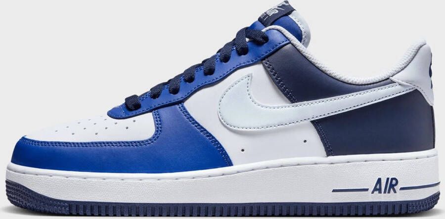 `Nike Air Force 1 '07 LV8 Sneakers Mannen White Grey Blue