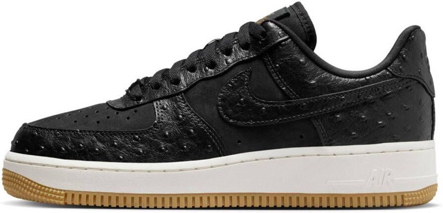 Nike Air Force 1 '07 LX Black White Gum Sneakers Dames Doos Zonder Deksel
