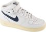 Nike Leather Upper Stylish Casual Footwear Wo White Sneakers - Thumbnail 4